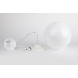 Cветильник потолочный ЭРА НСБ 01-60-251 шар опаловый подвесной на шнуре IP40 Е27 max 60 Вт d250mm | Подвесные светильники