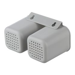 Сушилка для посуды Granli, 43x30,5x14 см, серая