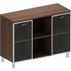 Тумба многофун. со стекл.(бронза) Президент-Про ПР504 1200х450х900