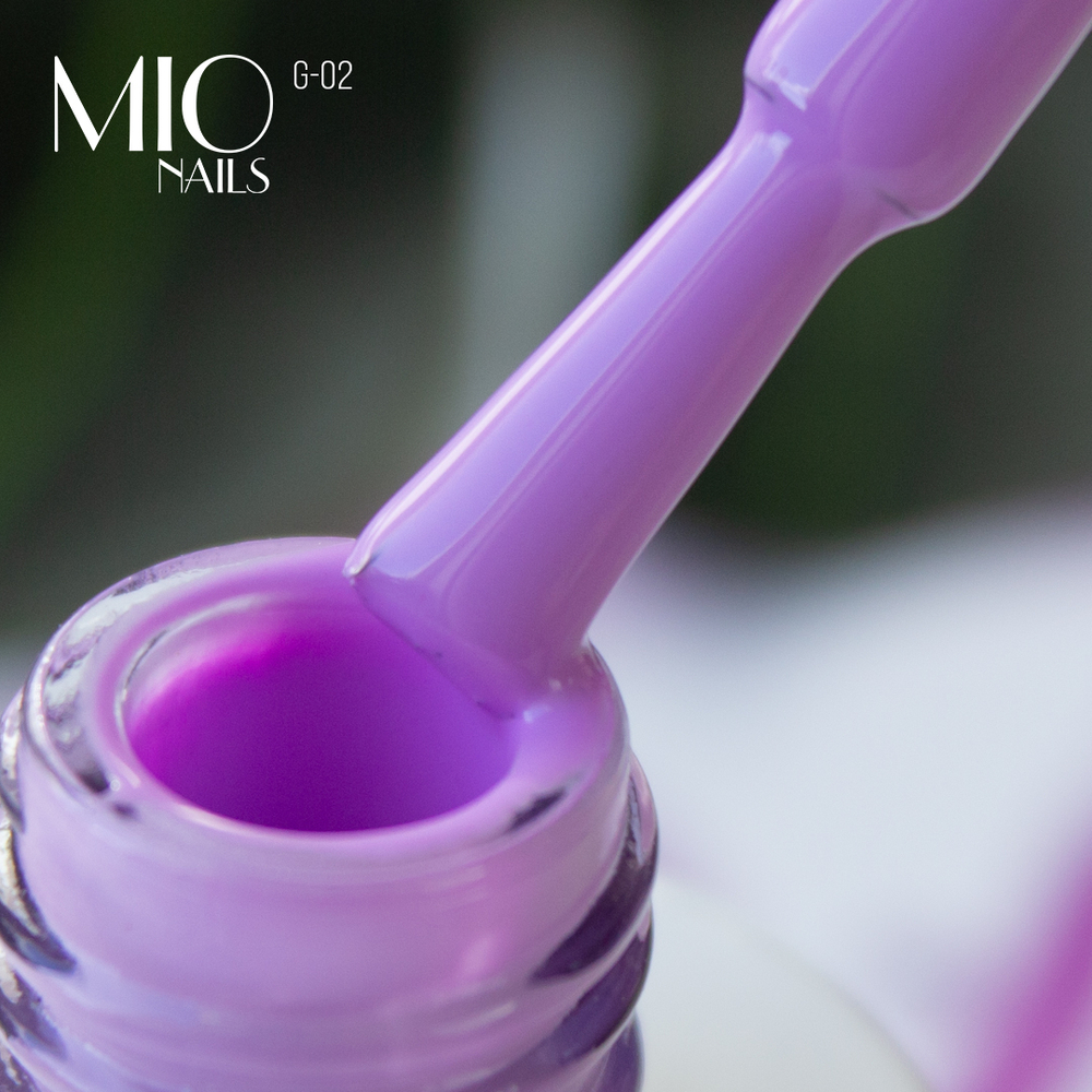 Гель-лак MIO NAILS G-02. Фиалка, 8мл