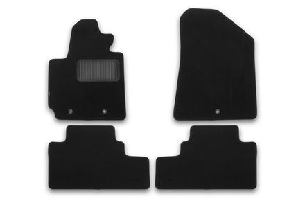 Коврики в салон Klever Premium KIA Soul (II, II рестайлинг) 2014-2019, хб, 4 шт. (текстиль)