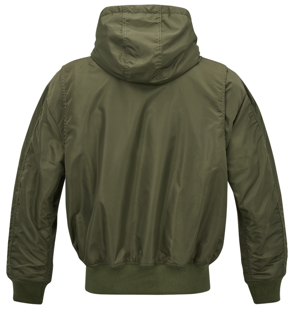 Brandit CWU JACKET HOODED olive