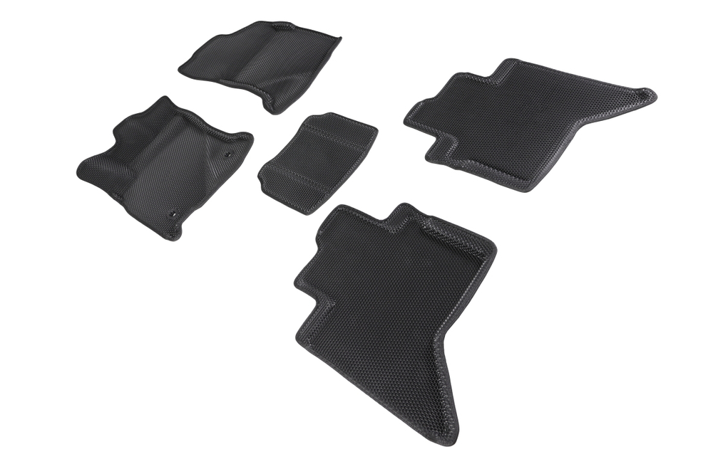 Коврики EVA 3D соты для Toyota Hilux VIII 2015-н.в. Seintex.95446