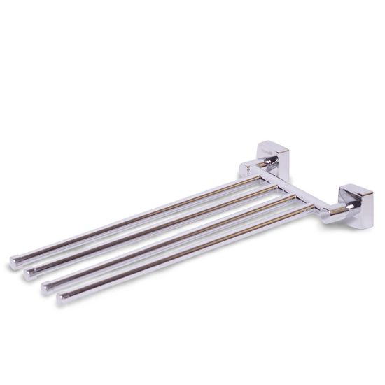 Держатель полотенец "Рожки" 4.5х37.5х19.5 см четверной Besser BS 8801A