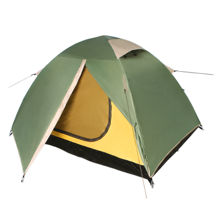 Палатка  BTrace Scout 2+, артикул T0201, цвет Зеленый/Бежевый