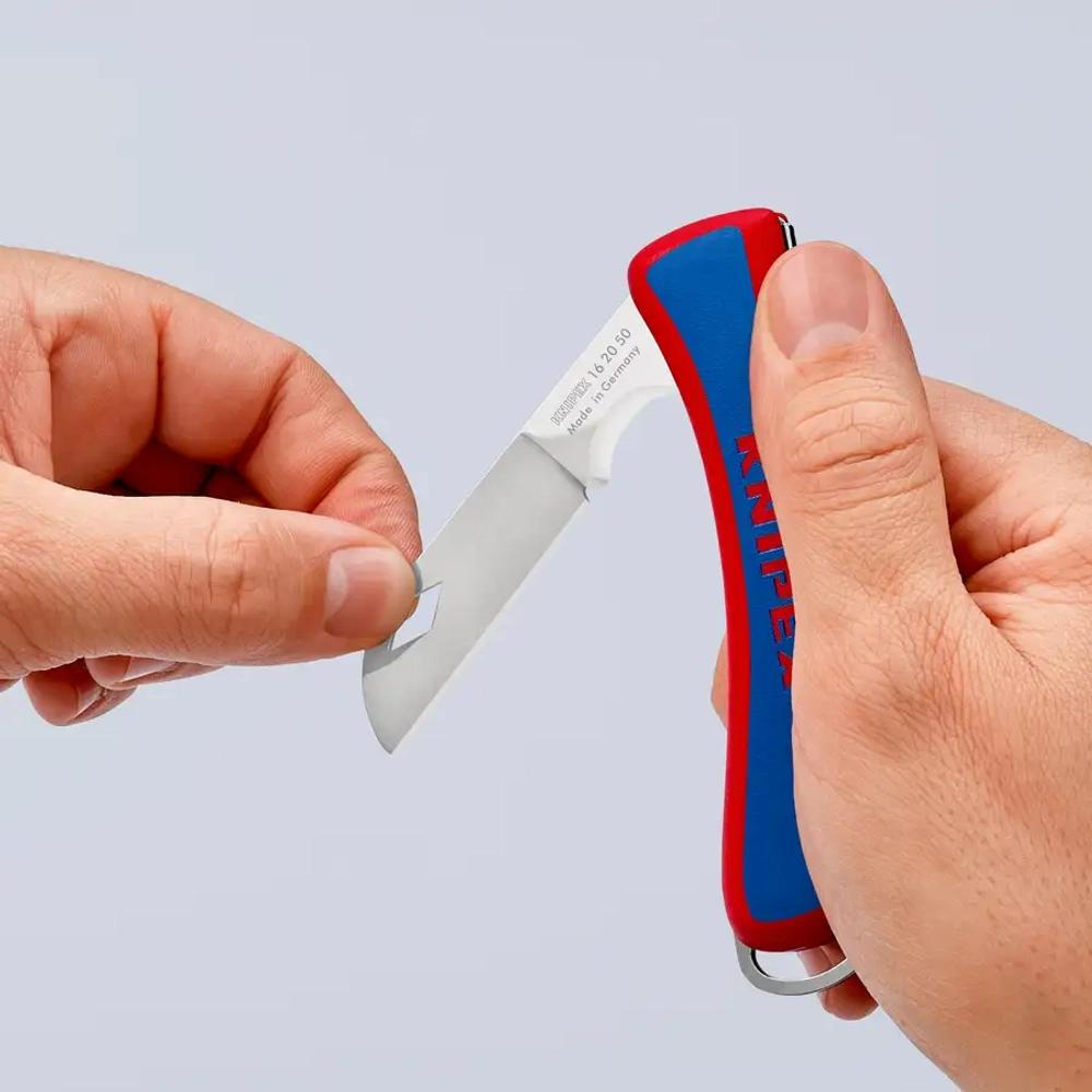 Складной нож для электриков Knipex 16 20 50 SB
