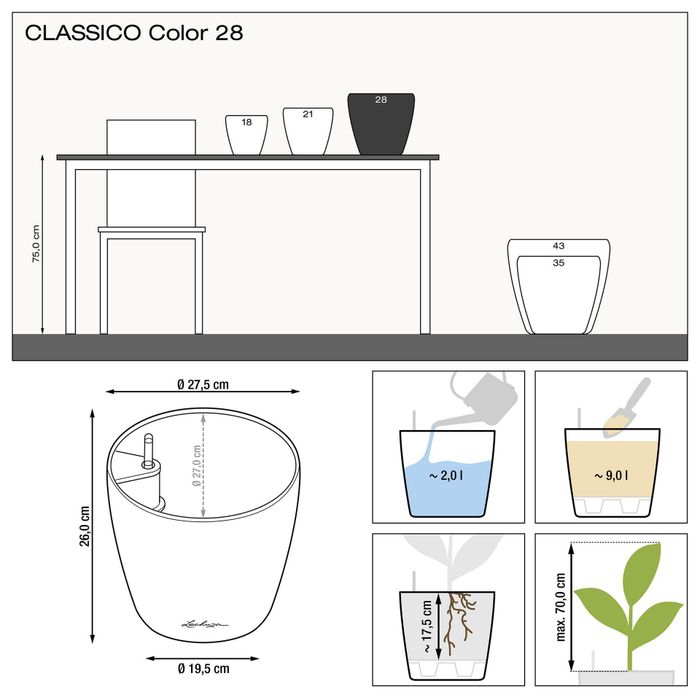 Lechuza Classico Color 28