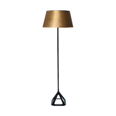 Floor design lamp  Base Brass by Tom Dixon