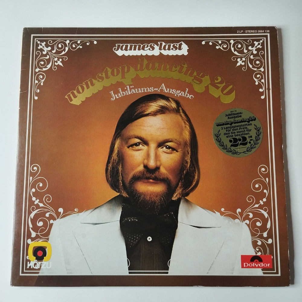 Винтажная виниловая пластинка LP James Last Джеймс Ласт Non Stop Dancing 20 (Germany 1975)