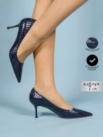 Туфли нат. кожа (35-41)р. / шт. A887-1-D.NAVY