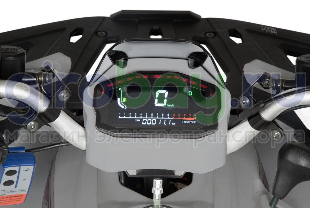 Бензиновый квадроцикл WHITE SIBERIA BARS 200CC PRO (Серый) Бензиновый квадроцикл WHITE SIBERIA BARS 200CC PRO (Серый) фото №4