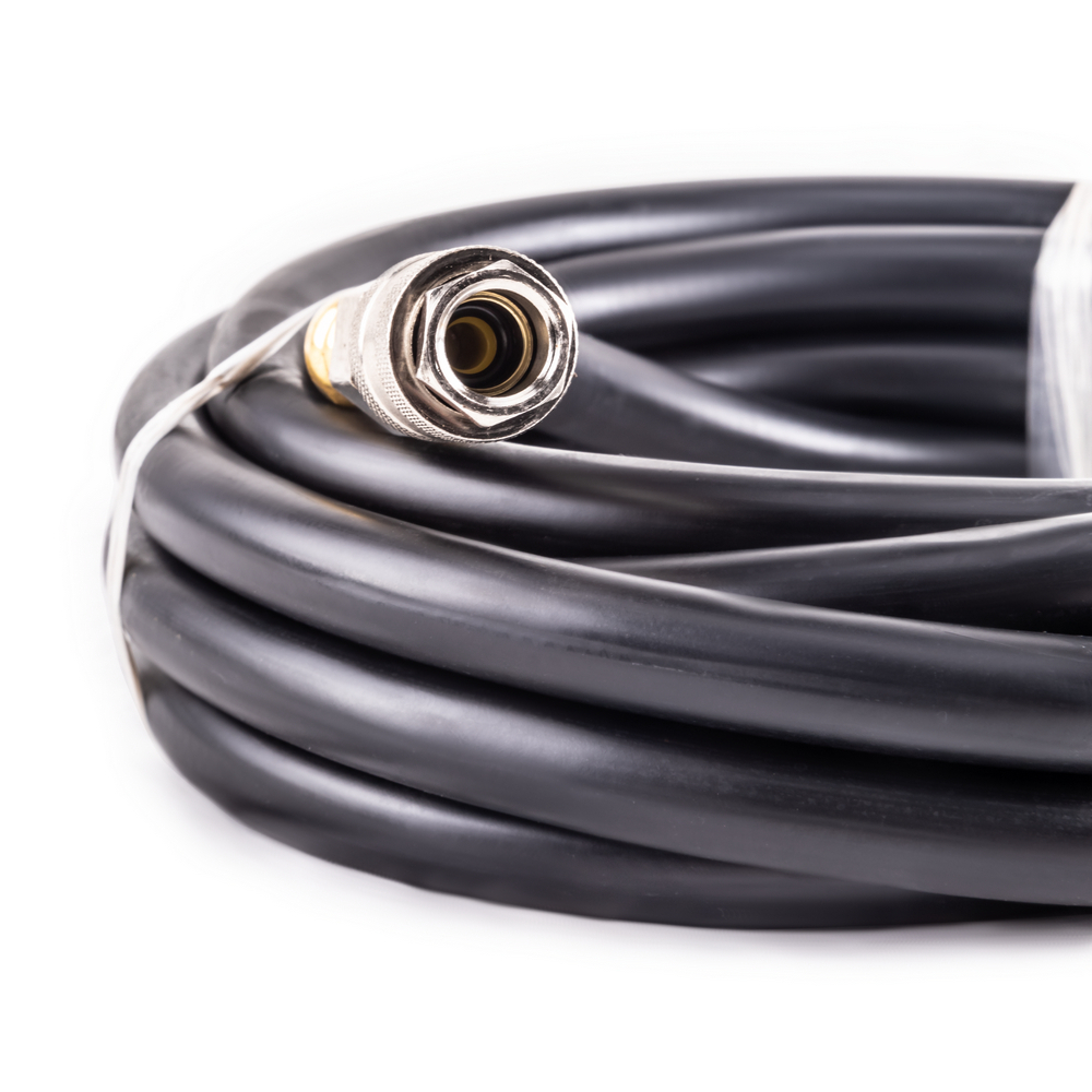 Шланг с фитингами рапид из маслостойкой (армированный полиуретан) резины 9х15 мм (5 м)