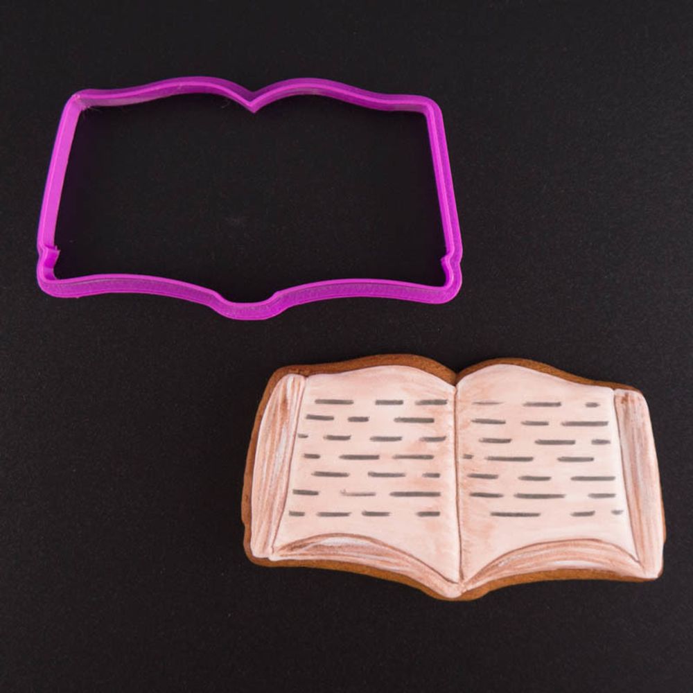 Вырубка для пряника &quot;Книга&quot; пластик, 11*6 см