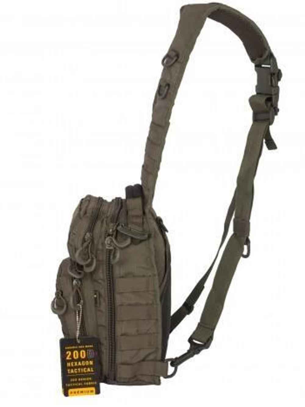 Рюкзак однолямочный Gongtex GB0332 Olive