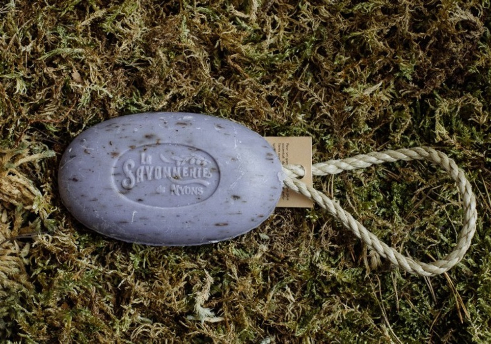 Мыло-эксфолианты на веревке, 220 гр.