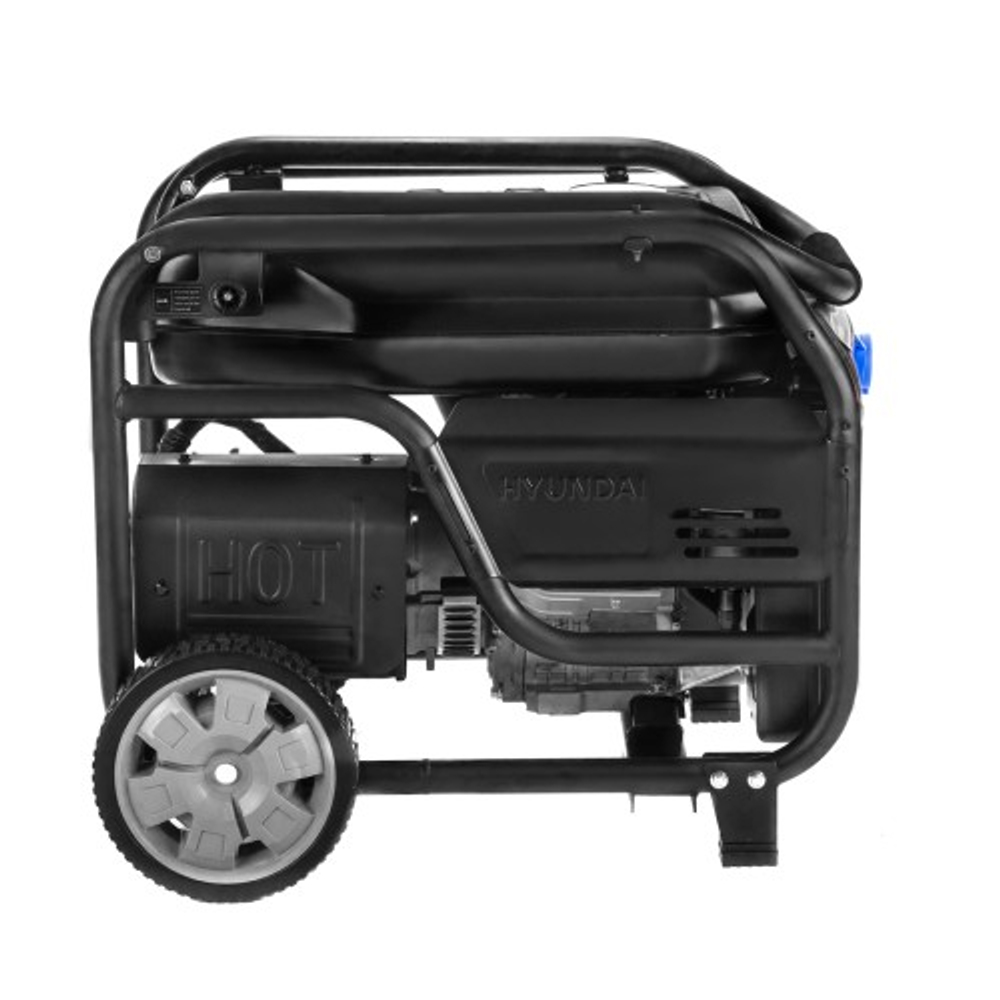 Генератор бензиновый HYUNDAI HHY 10050FE ATS с колесами