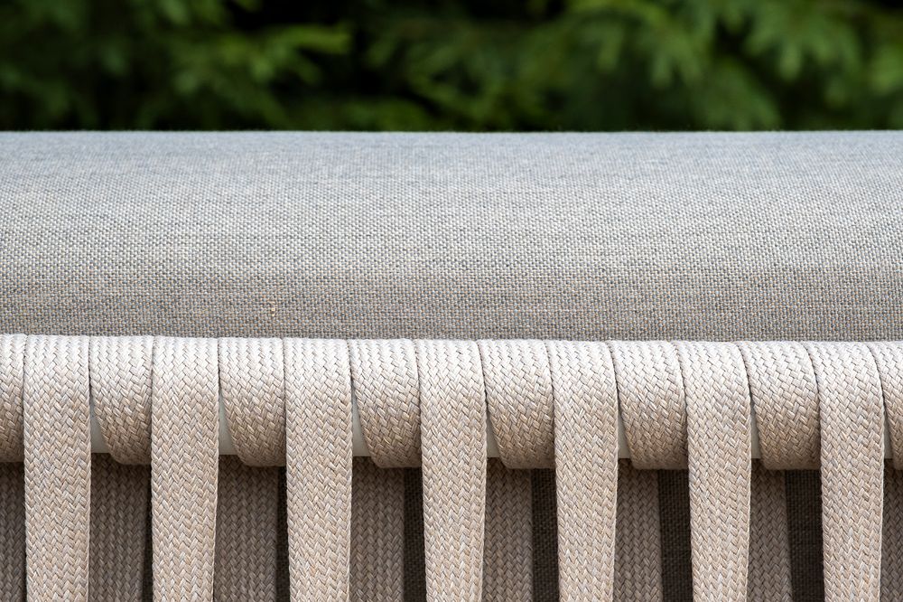 "Касабланка" лаунж-зона плетеная из роупа 4-местная, цвет бежевый