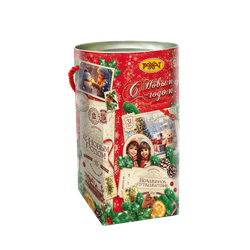 Новогодний подарок Волшебный экспресс туба 700 гр.