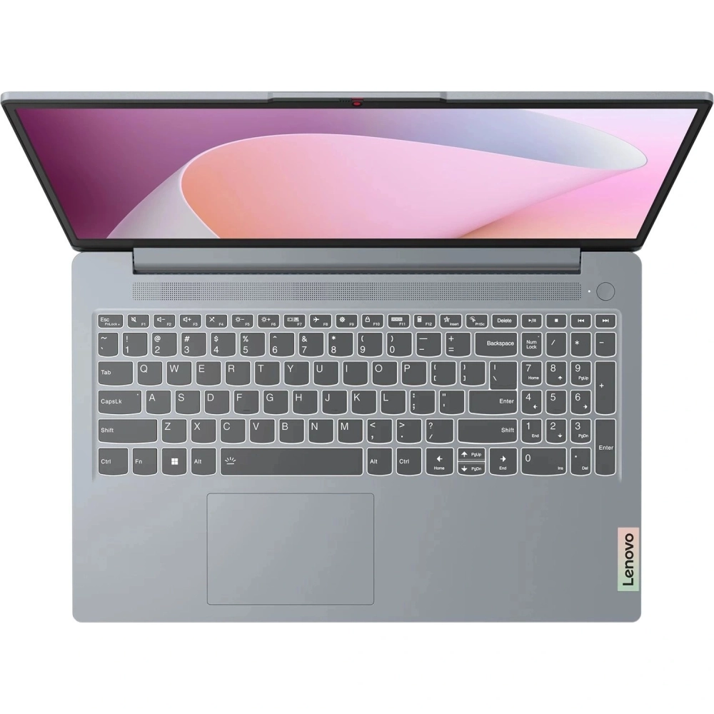 Ноутбук Lenovo IdeaPad Slim 3 15AMN8 Ryzen 3 30 8Gb SSD256Gb AMD Radeon 610M 15.6" IPS FHD (1920x1080) без ОС grey WiFi BT Cam (82XQ01CCPS)