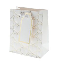 GAEM Пакет подарочный XS (бумага 210г/м2, блок 12шт), L12 W7 H15 см, 4в.