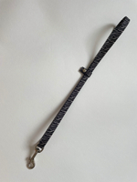 Ринговка груминга из биотана , ширина 15 мм, длина 50 см., зебра