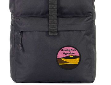 Нашивка термоаппликация на одежду и на рюкзак. Grouting from, Путешествия, Горы