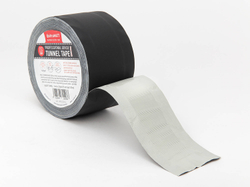SlipWay Cable Cover tape - Матовая Клейкая лента 150мм/25м - Черный Гаффа тейп Туннельный  Gaffer Tape@ultraMATT TUNNEL