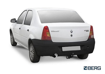 ТСУ для Renault Logan, 2005-2014, шар А, 1200/75 кг. F.4713.001