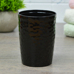 Стакан для ванной "Tule" 350мл (черный)