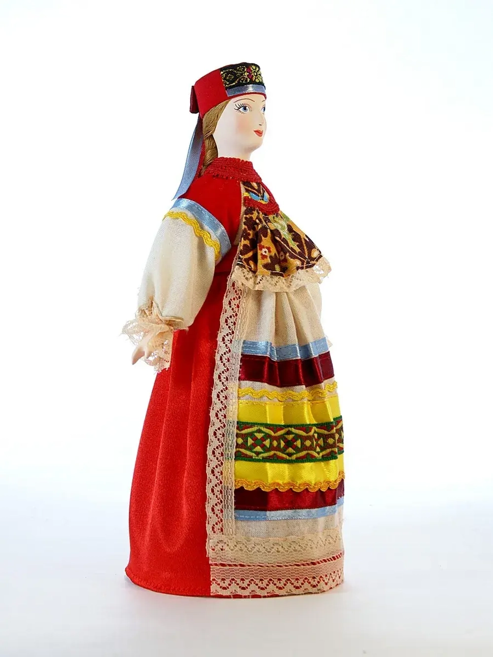 Кукла в девичьем костюме Тамбовской губернии