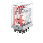 Электромеханическое реле Prompower PMY4N DC12 Четырехполюсное Номинальный ток 5А, управление 12VDC