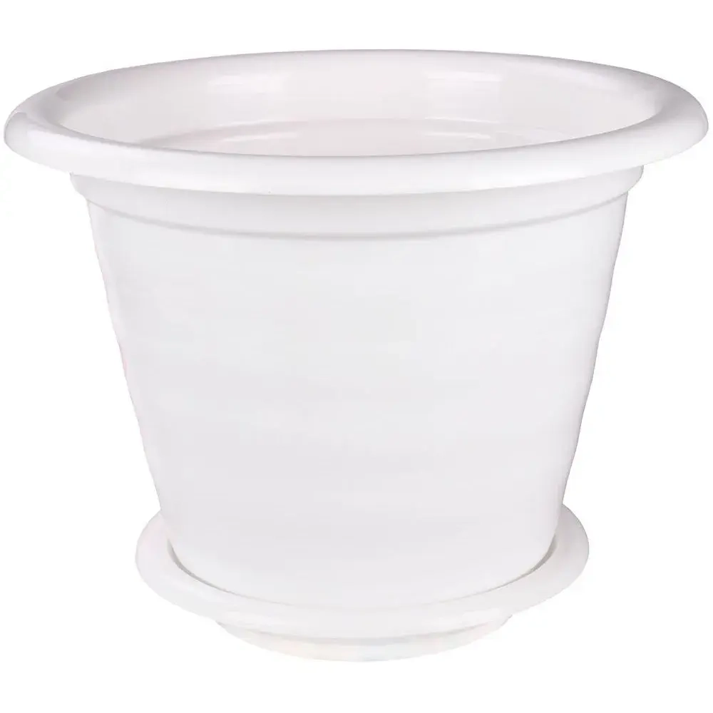 Горшок цв. Виола 16л (белый) (комплект 10 шт)