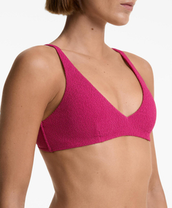 OYSHO Топ бикини на бретельках, фуксия