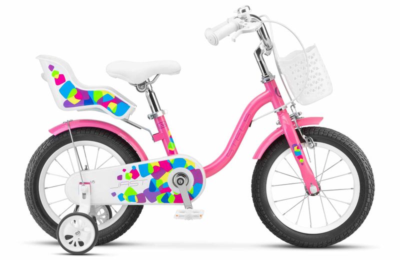 Детский велосипед для девочек от 3 лет Stels Jast 14