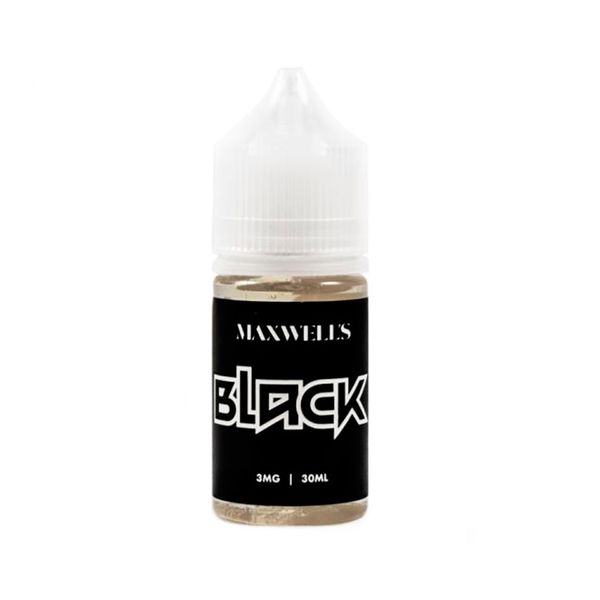 Купить Жидкость Maxwell's Salt - Black 30 мл