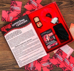 Игра секс "Территория соблазна", наручники, маска, кубики, книга-шкатулка 18+
