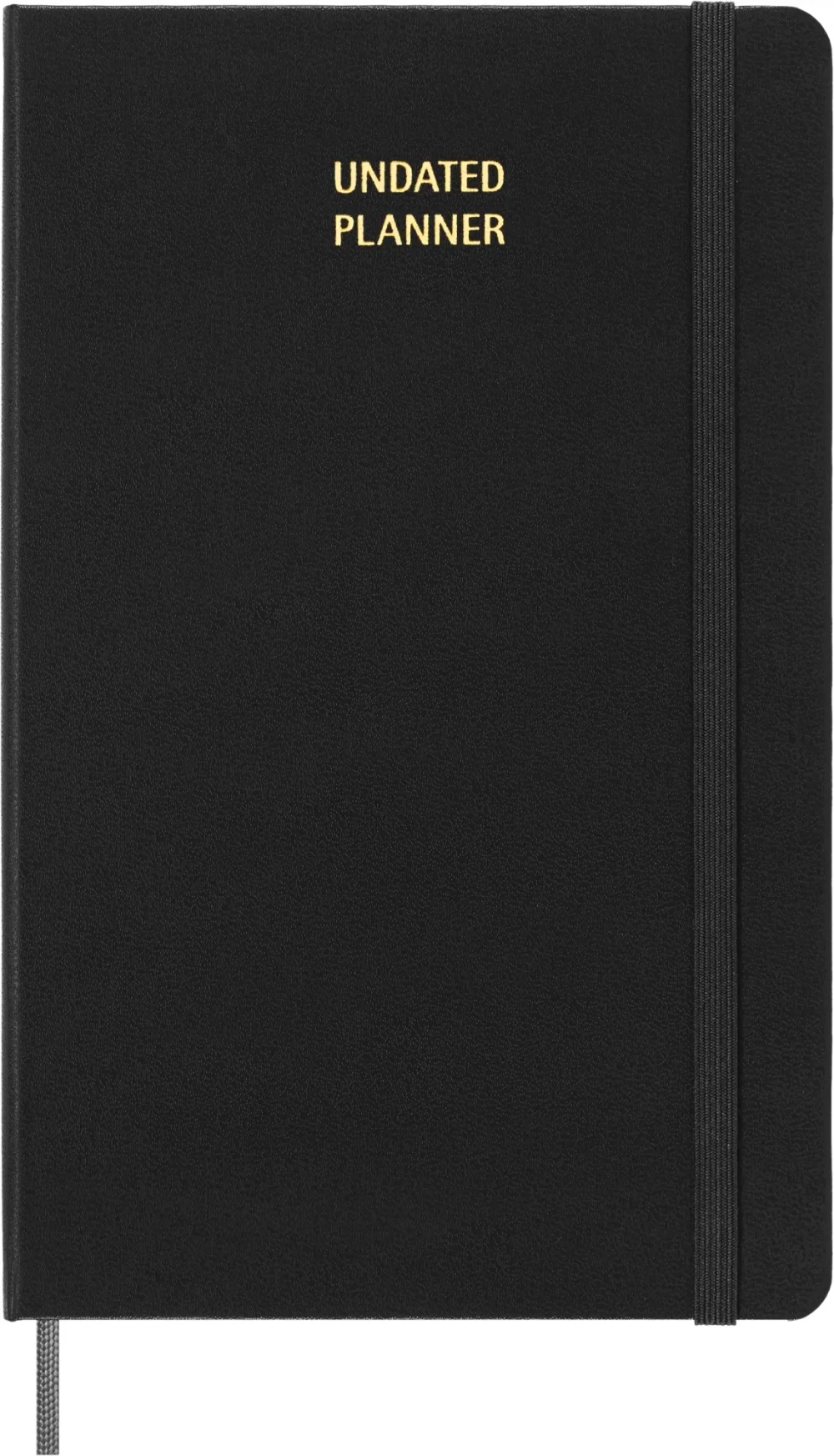 Еженедельник недатированный Moleskine Classic WKNT (DHUNDB12WN301) 13x21см твердая обложка черный