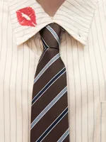 Галстук Ovum Полосатый Dusty Roast