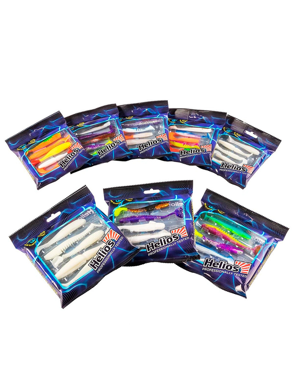 Набор приманок Helios Ночная рыбалка 5шт/упак SET#1 (HS-PNF-SET1)