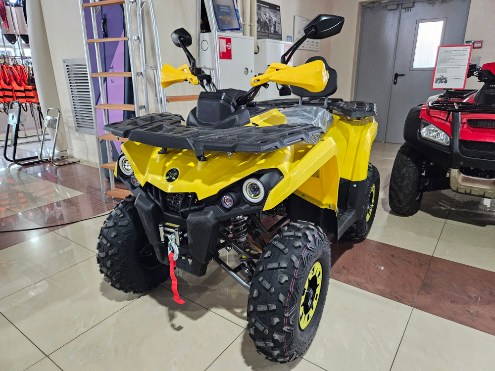 Квадроцикл Gladiator F200 LUX [new] (ЖЕЛТЫЙ/СЕРЫЙ)