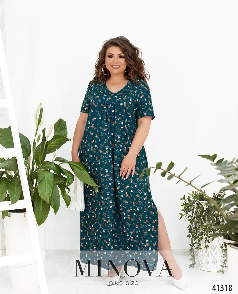 Платье 225-бирюза Minova