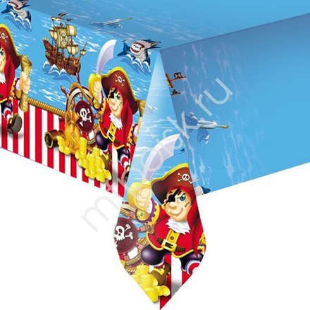 Скатерть  Веселый Пират 140 см х 180см.