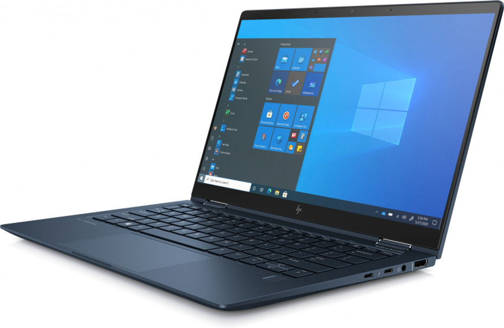 Ноутбук HP Elite Dragonfly G2 (3C8D8EA) 13.3" 1920x1080 (Full HD) сенсорный, Intel Core i5 1135G7, 2400 МГц, 8 Гб DDR-4, 256 Гб SSD, Intel Iris Xe Graphics, Wi-Fi, Bluetooth, Cam, Windows 10 Professional (64 bit), синий