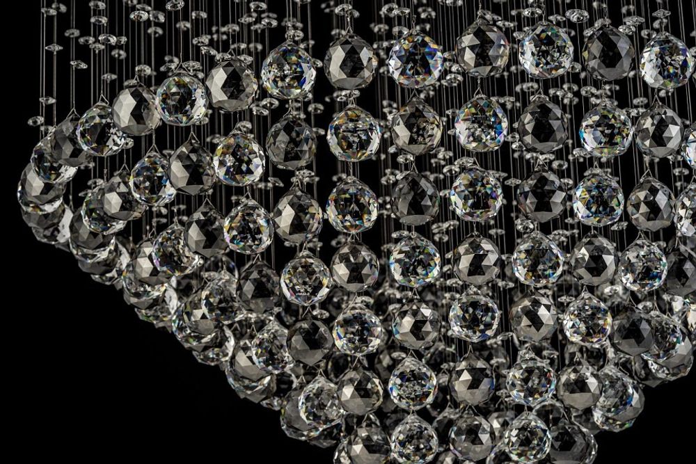 Люстра на штанге Arti Lampadari Flusso Nickel Flusso H 1.4.80.517 N