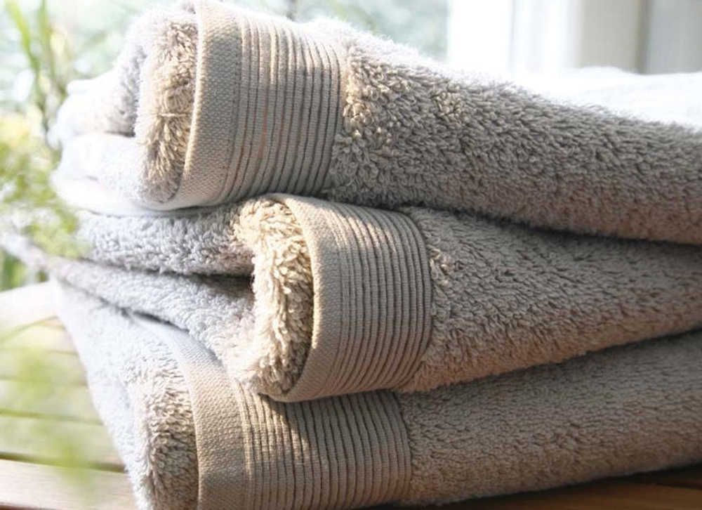 Полотенце 40х60 Blanc des Vosges Uni Perle сиреневое