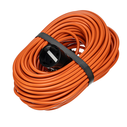 Удлинитель-шнур силовой 30 м, 10A, тип УХ10, 1 розетка, Сибртех