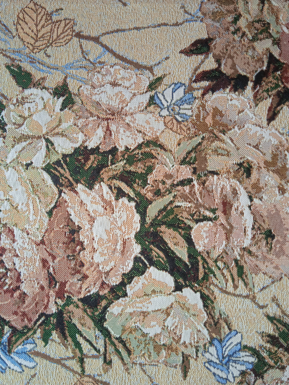 Гобеленовая скатерть Пышные розы D 160 см