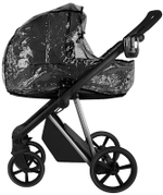 Коляска 2 в 1 Roan Sol Luxury Vintage 2.0 Caviar Black