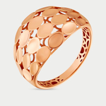 Женское кольцо из розового золота 585 пробы без вставки (арт. 900941-1000)
