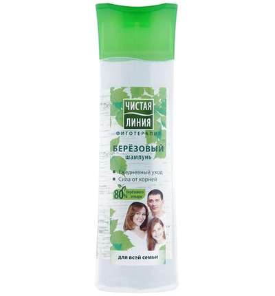 Чистая Линия,Шамп,д/в.Берёзовый д/всей семьи(400мл)